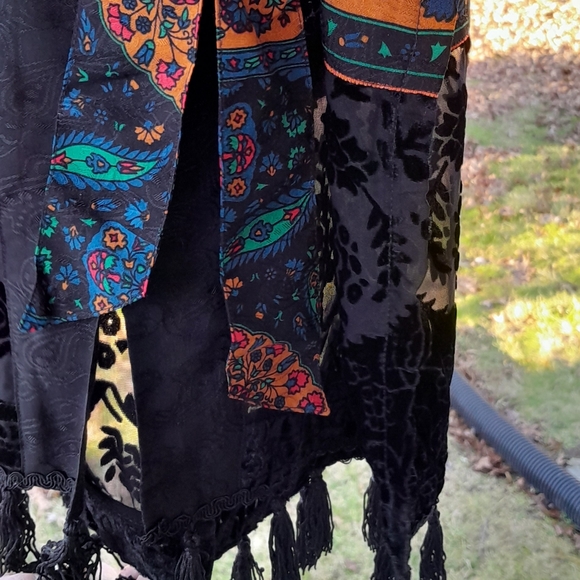 DESIGUAL Ethnic Tassels Kimono - Picture 3 of 6